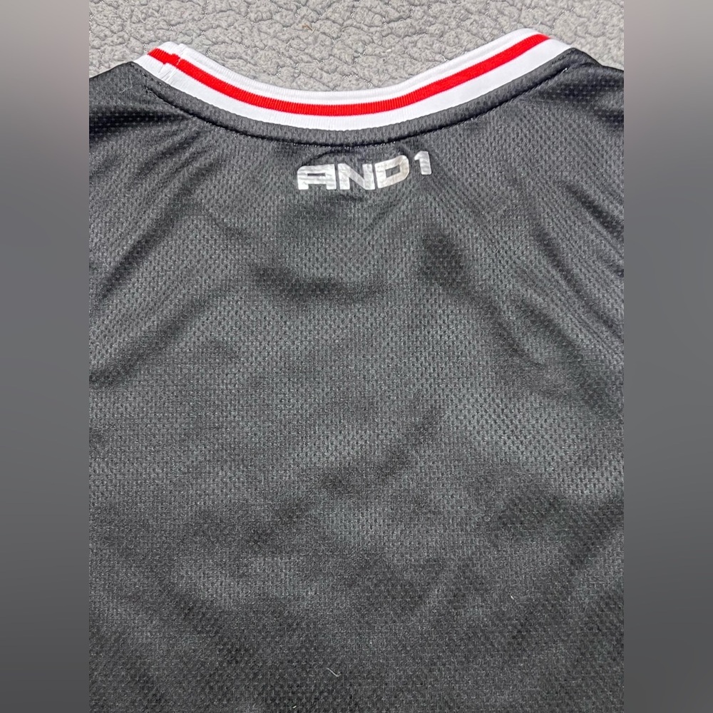 And 1 Polyester Mesh Basketball Jersey Big Boys Size Large 10/12 - Picture 5 of 10